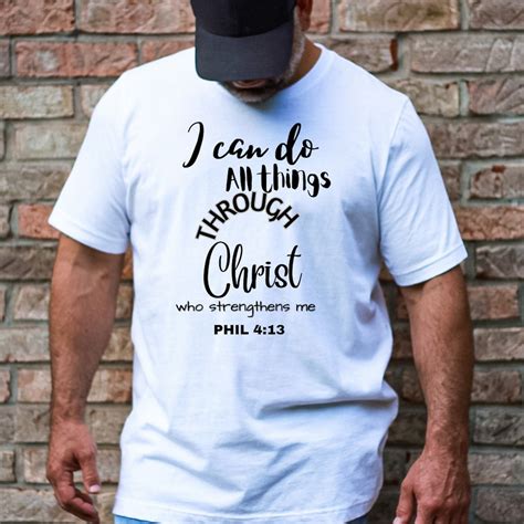 philippians 4 13 running shirt